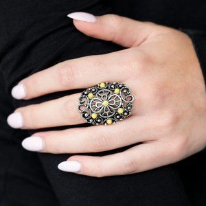 3+/$5 ea. Floral Fancies - Yellow